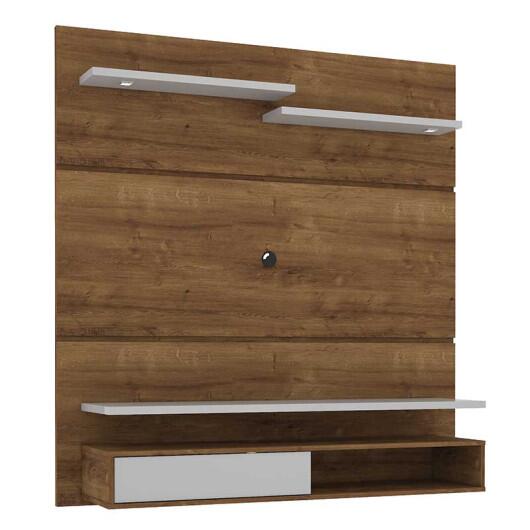 Painel Home Suspenso Para TV 50 Stilo Mirarack Canela/Off White