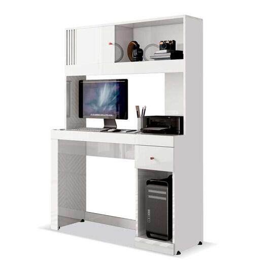 Mesa Gamer Para Computador Office Jóia EDN Branco