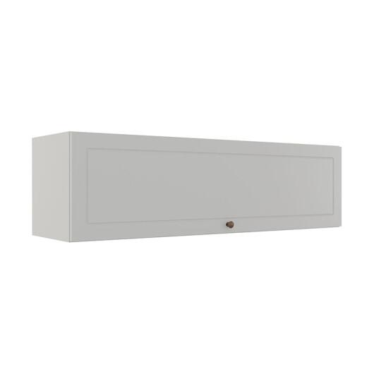 Módulo Armário Aéreo 120cm 1 Porta Basculante 100% MDF Cozinha Provence Robel Branco/Branco Matte