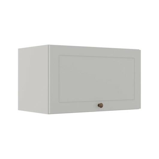 Módulo Armário Aéreo 60cm 1 Porta Basculante 100% MDF Cozinha Provence Robel Branco/Branco Matte