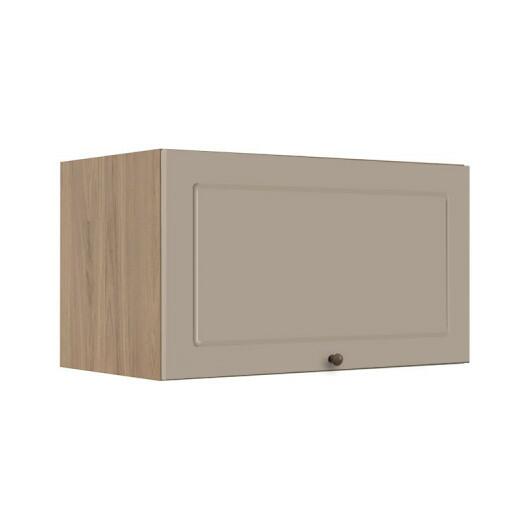 Módulo Armário Aéreo 60cm 1 Porta Basculante 100% MDF Cozinha Provence Robel Hanover/Fendi Matte