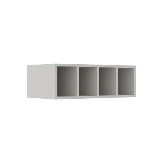 Módulo Nicho Adega Horizontal 60x20x34cm 100% MDF Cozinha Modulada Robel Branco