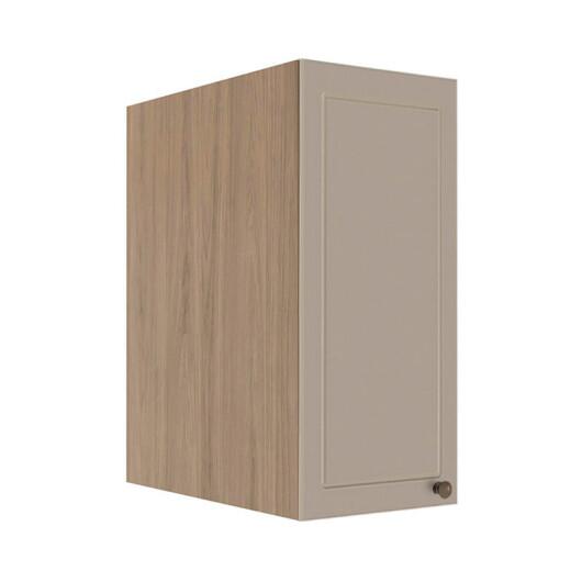 Módulo Armário Aéreo 68x30x56cm 1 Porta 100% MDF Cozinha Modulada Provence Robel Hanover/Fendi Matte