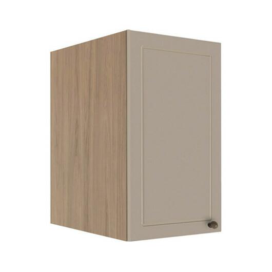Módulo Armário Aéreo 68x40x56cm 1 Porta 100% MDF Cozinha Modulada Provence Robel Hanover/Fendi Matte