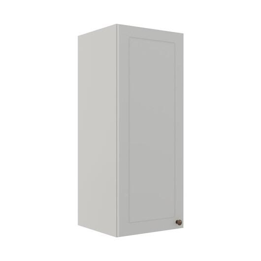 Módulo Armário Aéreo 88x35x34cm 1 Porta 100% MDF Cozinha Provence Robel Branco/Branco Matte