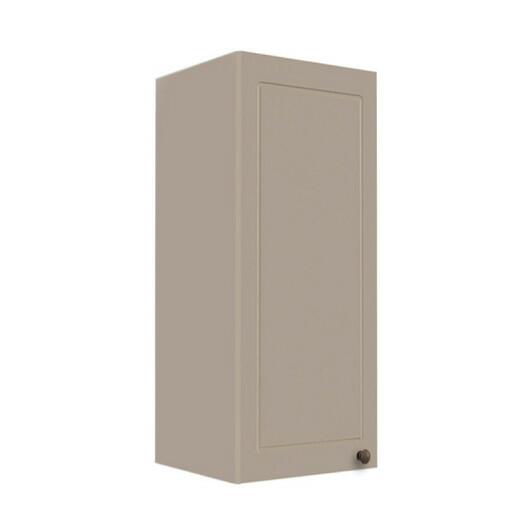 Módulo Armário Aéreo 88x35x34cm 1 Porta 100% MDF Cozinha Provence Robel Fendi/Fendi Matte