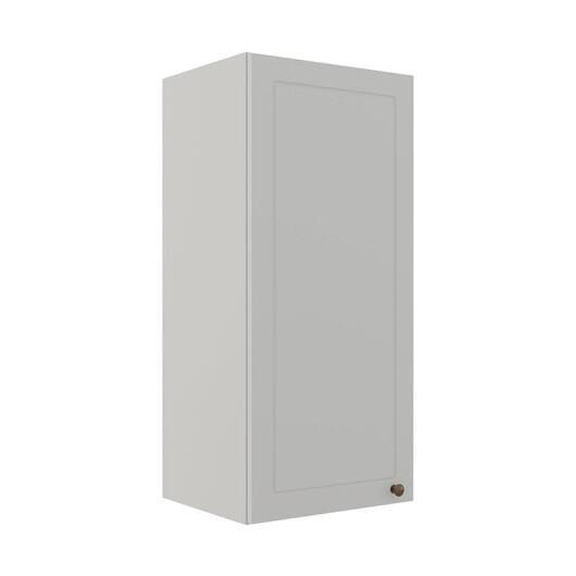 Módulo Armário Aéreo 88x40x34cm 1 Porta 100% MDF Cozinha Provence Robel Branco/Branco Matte