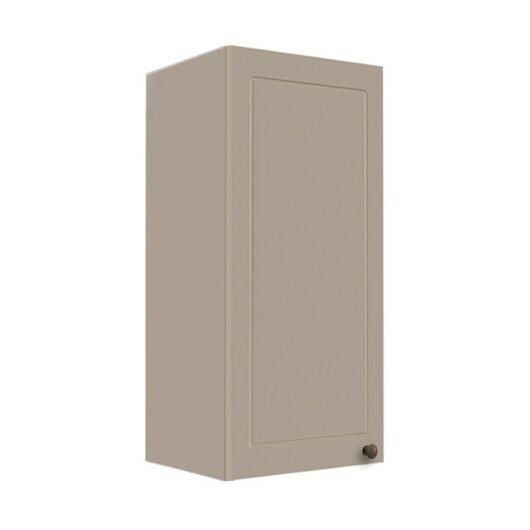 Módulo Armário Aéreo 88x40x34cm 1 Porta 100% MDF Cozinha Provence Robel Fendi/Fendi Matte