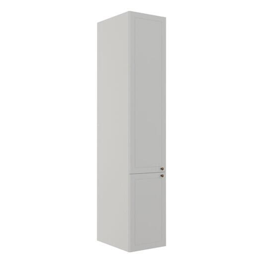 Módulo Paneleiro 208x40x56cm 2 Portas 100% MDF Cozinha Provence Robel Branco/Branco Matte