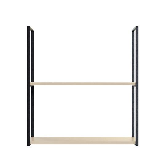 Módulo Nicho Metal 68x60x33cm 2 Prateleiras Cozinha Modulada Robel Fendi