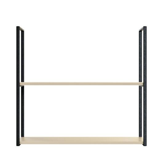 Módulo Nicho Metal 68x80x33cm 2 Prateleiras Cozinha Modulada Robel Fendi