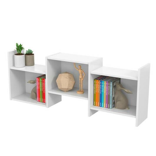 Nicho de Parede Decorativo Livros 124cm Million Patrimar Branco