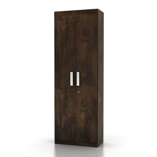 Organizador Multiuso 2 Portas Delta Lukaliam Noce