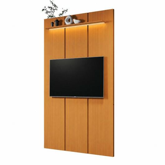 Painel Ripado Para TV até 50¨ LED 135cm Estone 1.4 EDN Cedro