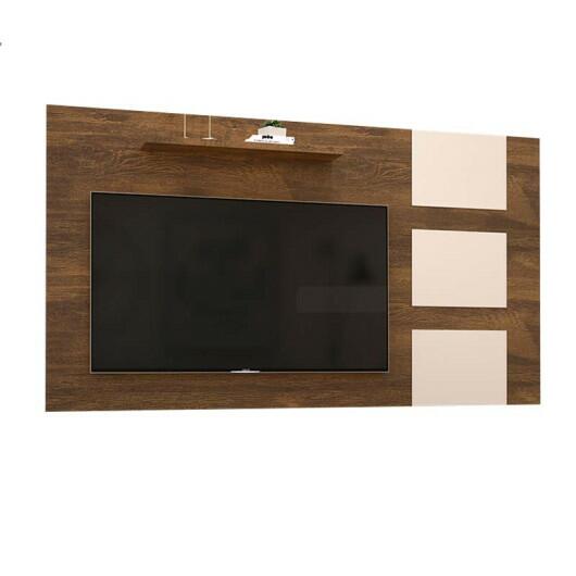 Painel Para TV 55 Polegadas Grécia 1.8 Lukaliam Canela/Off White