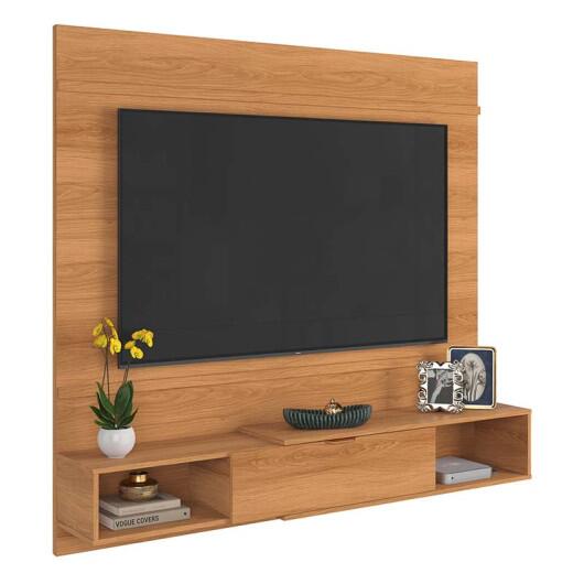 Painel Para TV 65 Polegadas 160cm Genova Lukaliam Jequitiba