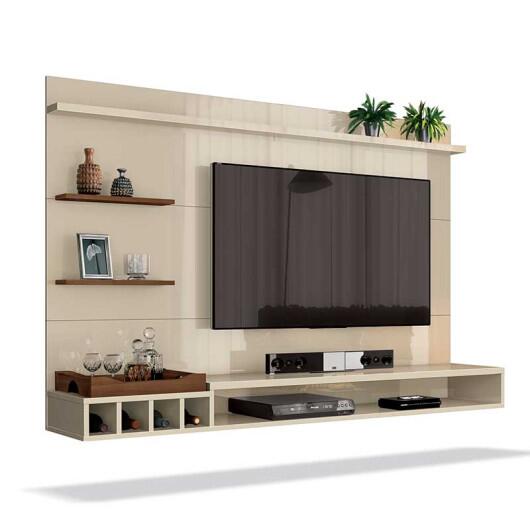 Painel Para Sala TV 55 Palladium 1.8 EDN Off White
