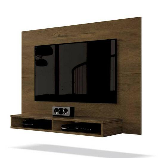 Painel Para TV 43 Polegadas Fox EDN Nogal Acetinado