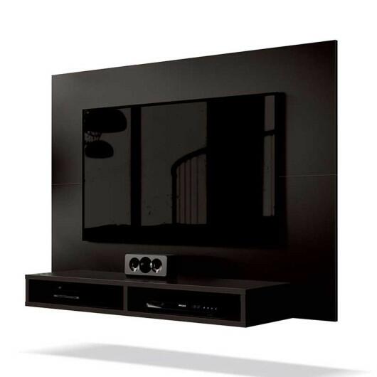 Painel Pequeno Para TV 43 Polegadas 120cm Fox EDN Preto