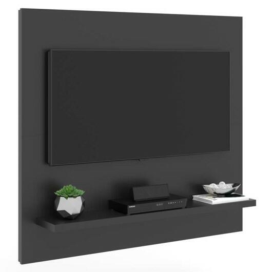 Painel Pequeno Para TV 32 Polegadas 90cm Yan Patrimar Preto