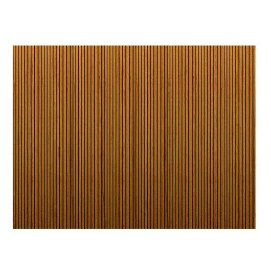 Placa Painel Ripado 3D 100% MDF 360cm x 250cm Requinte Gelius Naturale