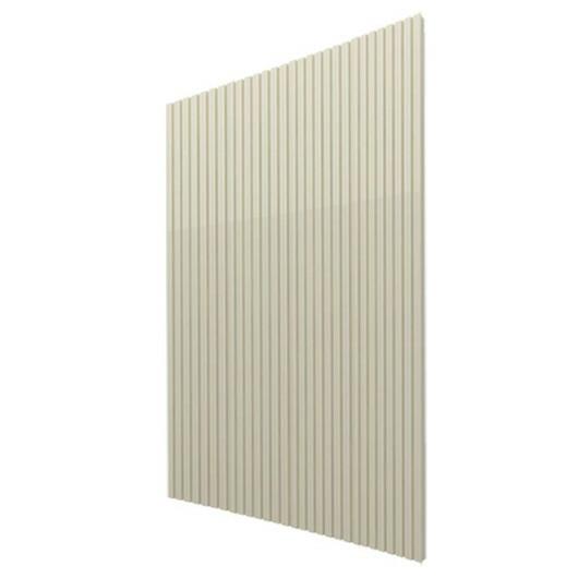 Placa Painel Ripado Nobre 200cm x 250cm Gelius Off White