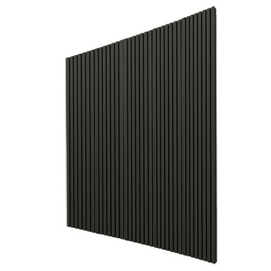 Placa Painel Ripado Nobre 250cm x 250cm Gelius Grafite