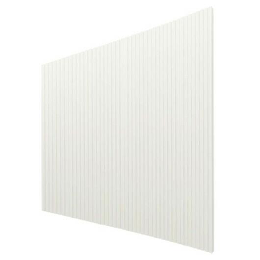 Placa Painel Ripado Nobre 300cm x 250cm Gelius Branco