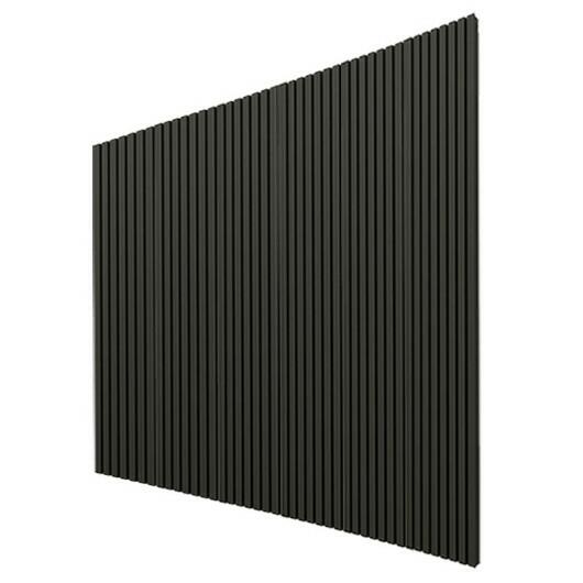 Placa Painel Ripado Nobre 300cm x 250cm Gelius Grafite