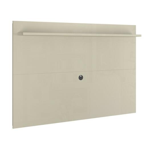Painel Compacto 137cm Quarto Sala Para TV 55 Sirius 1.4 Patrimar Off White