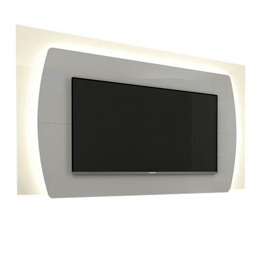 Painel Para TV 75 Polegadas Sublime 2.2 Com LED Gelius Cinza/Off White