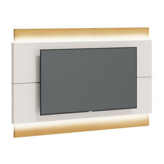 Painel Para TV 50 Polegadas Com Led Classic 1.4 Imcal Off White/Nature