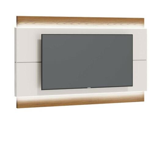 Painel Para TV 65 Polegadas Com Led Classic 1.8 Imcal Off White/Freijó
