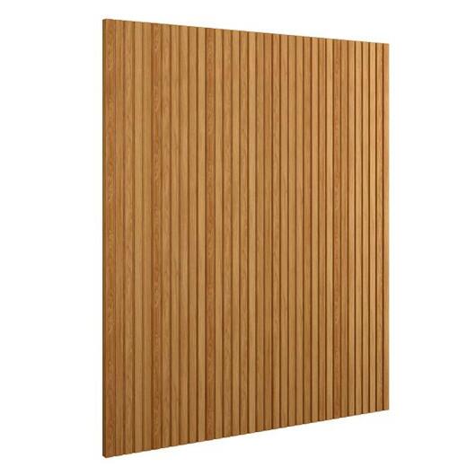 Placa Painel Ripado Slim Bali 210cm x 207cm Lukaliam Freijo