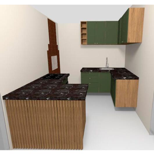 Projeto Cozinha Alexandre - Cozinha Provence Robel Hanover/Salvia Projeto Cozinha Alexandre - Cozinha Provence Robel Hanover/Salvia