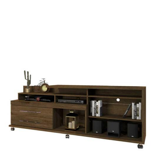 Rack Bancada Para TV 50 Polegadas 5544 JB Bechara Canela