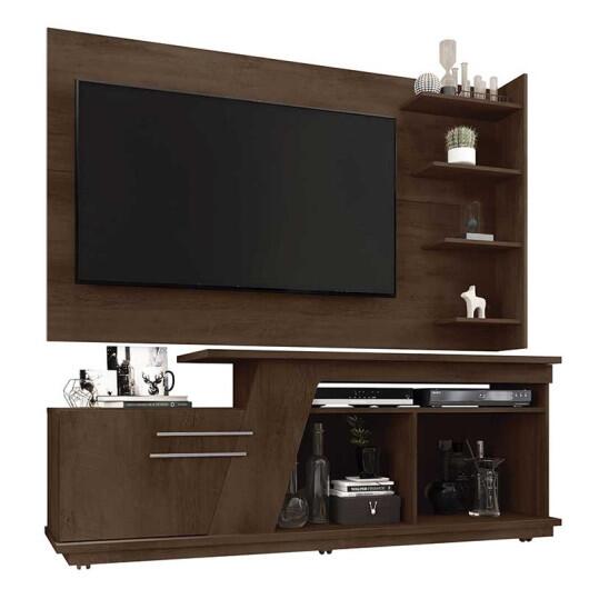 Rack Caribean com Painel Chicago RV Móveis Noce