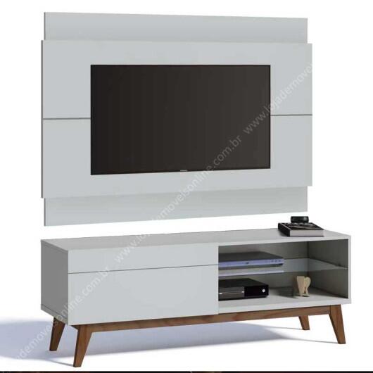 Rack com Painel Para TV Classic 1G 1.4 Imcal Branco