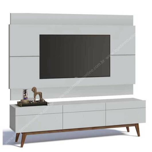 Rack com Painel Para TV Classic 3G 1.8 Imcal Branco