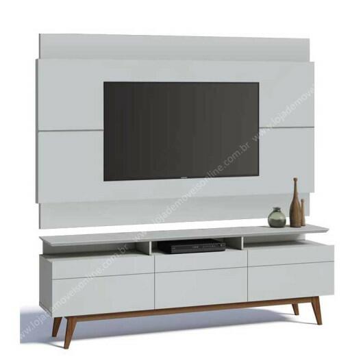 Rack com Painel Para TV Classic Mais 3G 1.8 Imcal Branco
