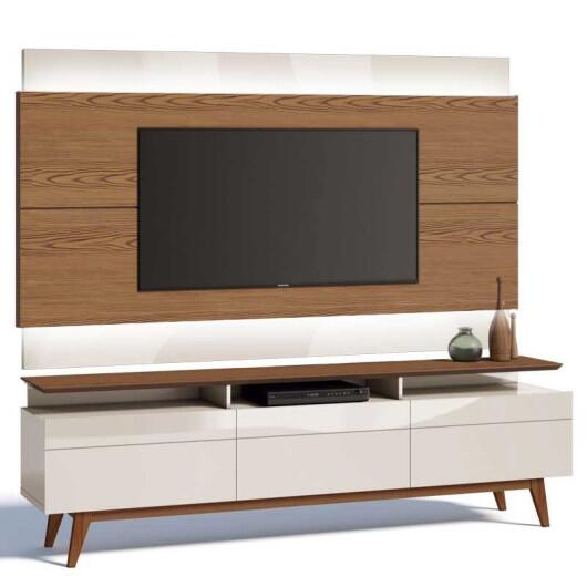 Rack com Painel Para TV Classic 3G Mais 2.2 Com LED Imcal Freijo/Off White