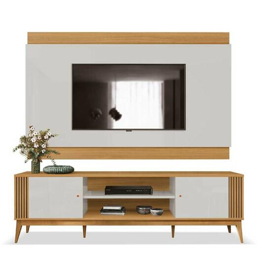 Rack Com Painel Legacy 2.0 Para TV 75 Polegadas EDN Fendi/Freijo