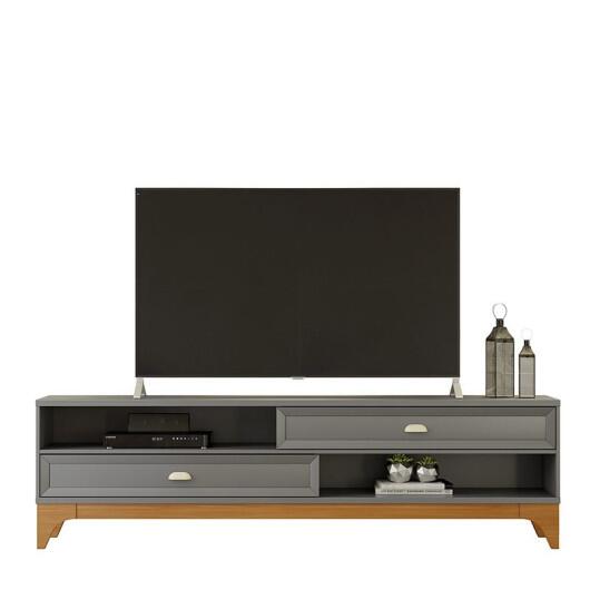 Rack Para TV 75 Polegadas 2.1 Koly EAX Móveis Cinza/Tauari