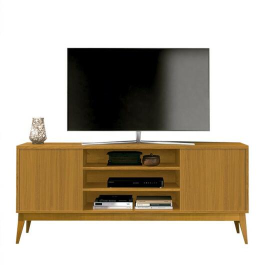 Rack Para Sala de TV 60 Polegadas 160cm Titan EDN Cedro