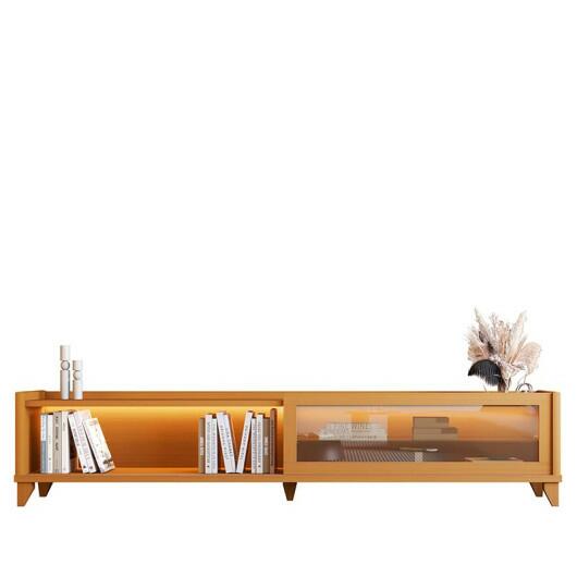 Rack Moderno Com LED 260cm Para TV 85¨ Vellaro 2.6 EDN Cedro