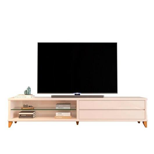 Rack Moderno Sala 180cm Para TV 75¨ Vigo 1.8 EDN Off White