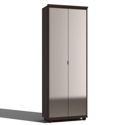 Sapateira Com Espelho 2 Portas Melissa Imcal Castanho