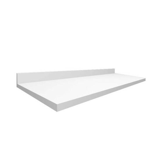 Módulo Tampo Para Balcão 120cm x 56cm x 25mm 100% MDF Cozinha Modulada Robel Branco Matte