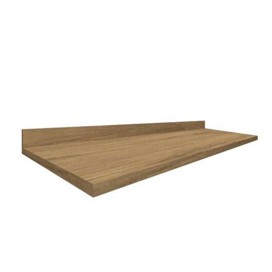 Módulo Tampo Para Balcão 140cm x 56cm x 25mm 100% MDF Cozinha Modulada Robel Hanover