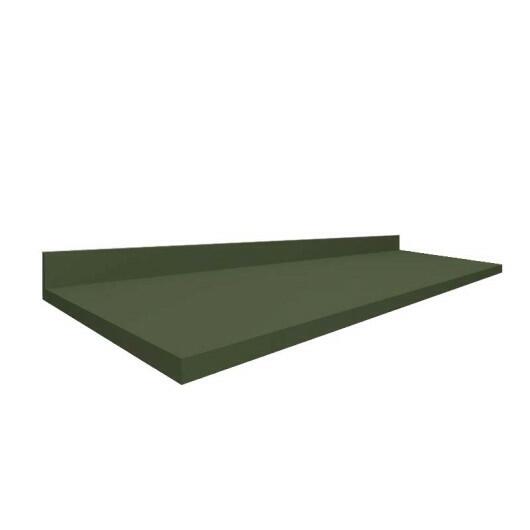 Módulo Tampo Para Balcão 140cm x 56cm x 25mm 100% MDF Cozinha Modulada Robel Salvia Matte